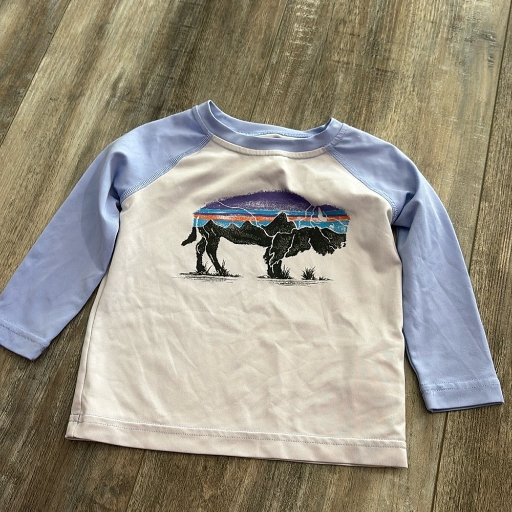 Patagonia baby rash guard 6-12 months